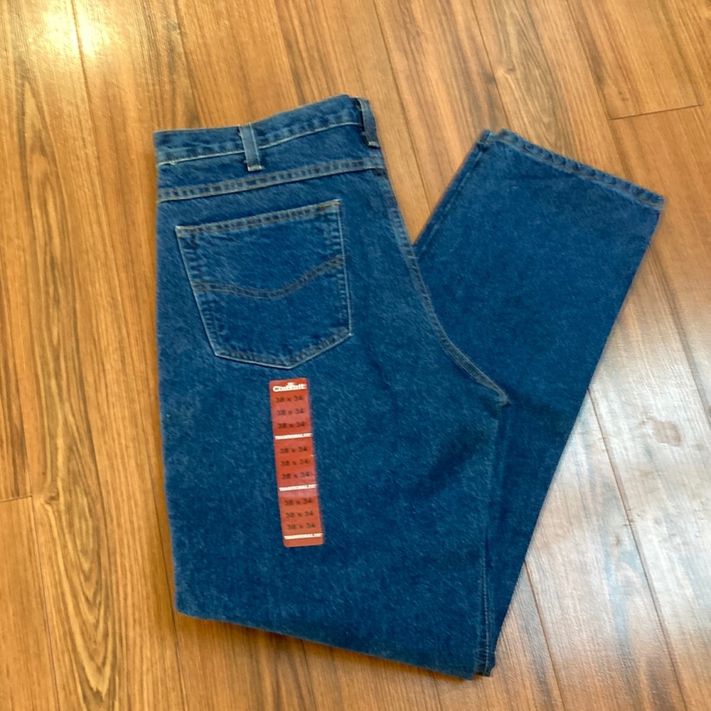 Carhartt Dark Blue Denim Jeans